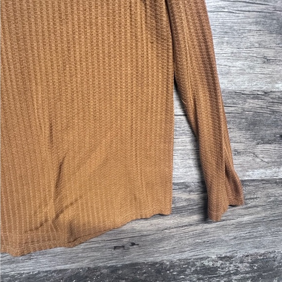 Sanctuary Tan Textured Ribbed Knit Top - Picture 6 of 7